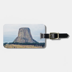 A Bear's Home Luggage Tag