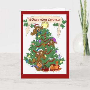 A Beary Merry Christmas Holiday Card