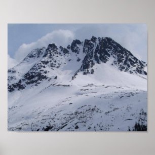 A beautiful Alaska mountain scene! Poster