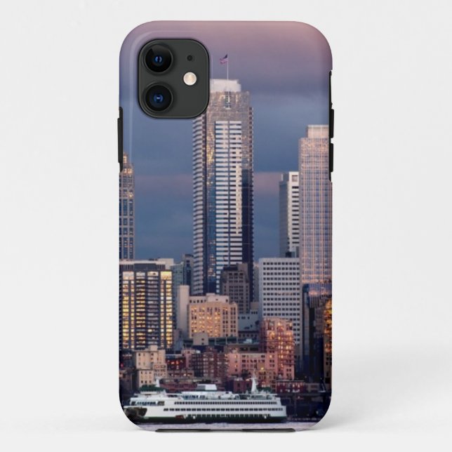 A beautiful and dramatic sunset seen from West Case-Mate iPhone Case (Back)