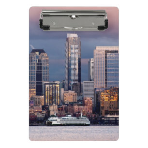 A beautiful and dramatic sunset seen from West Mini Clipboard