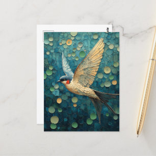 A beautiful bird postcard