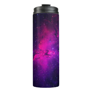 A beautiful, bright space nebula. background,abstr thermal tumbler