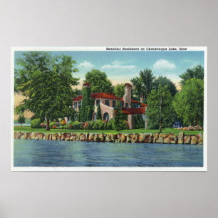 A Beautiful Chautauqua Lake Residence Poster