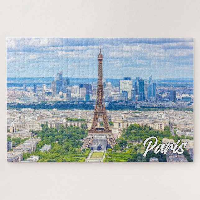 A Beautiful Day In Paris, France Jigsaw Puzzle (Horizontal)