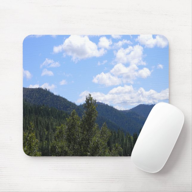 A beautiful day in the mountains...... mouse pad (With Mouse)