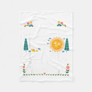 A Beautiful Day To Complete A Family Adoption Day Fleece Blanket