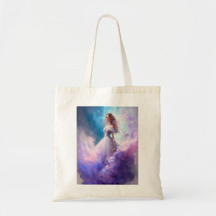 A beautiful fairy lady. tote bag