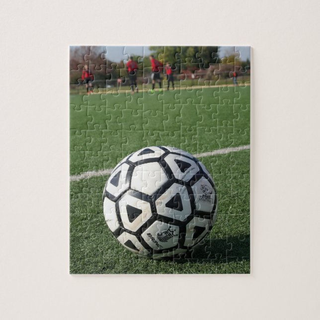 A Beautiful Game -Soccer or Futbol -8x10 -110 pc Jigsaw Puzzle (Vertical)