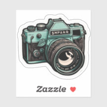 A beautiful, high-quality camera sticker that can 