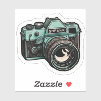 A beautiful, high-quality camera sticker that can 