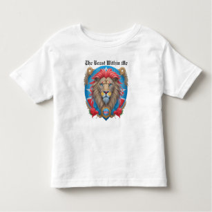 A beautiful lion design 1 toddler T-Shirt