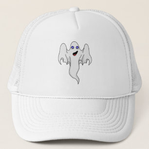 A beautiful little ghost trucker hat