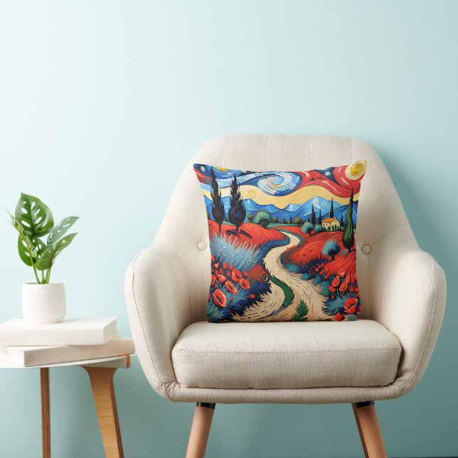 A beautiful meadow cushion (Chair)