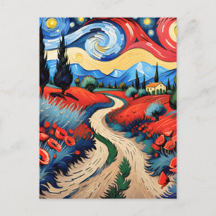 A beautiful meadow postcard