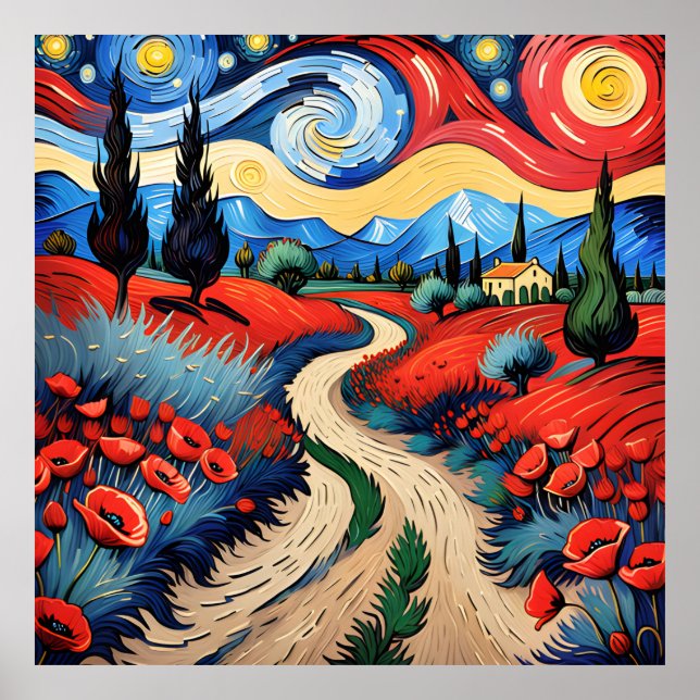 A beautiful meadow poster (Front)