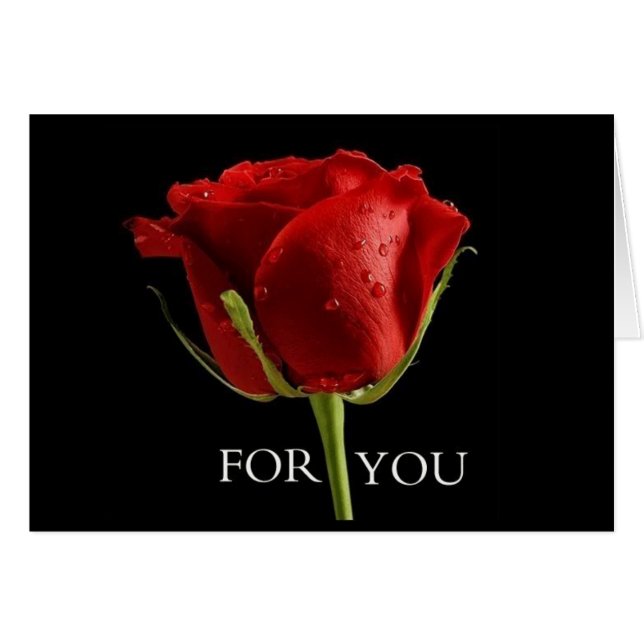 A BEAUTIFUL ROSE FOR ***BEST FRIEND** ON BIRTHDAY (Front Horizontal)