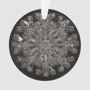 A beautiful snowflake ornament