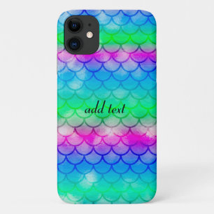 A beautiful spectrum of mermaid colours iPad air c iPhone 11 Case