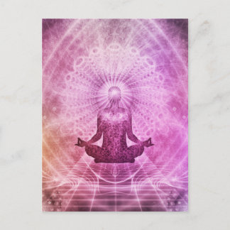A beautiful spiritual Awakening  postcard