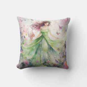 A Beautiful Spring Fairy Cushion