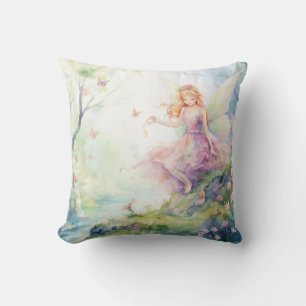A Beautiful Spring Fairy Cushion