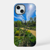 a beautiful spring landscape in the garden