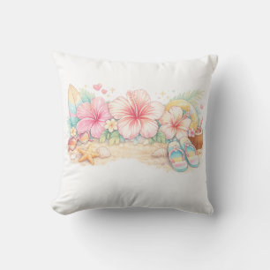 A beautiful summer design inspired by flowers cushion