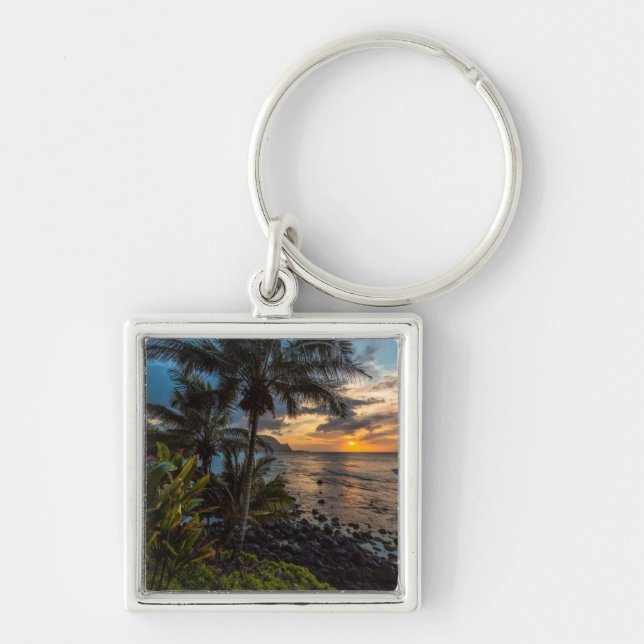 A beautiful sunset 2 key ring (Front)