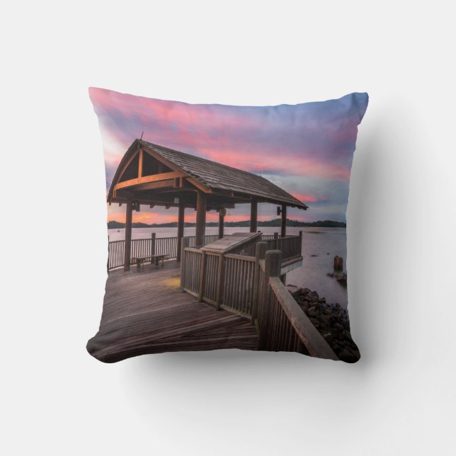 A Beautiful Sunset Cushion (Front)