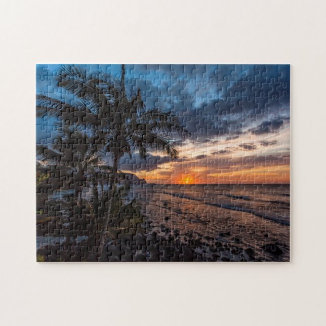 A beautiful sunset jigsaw puzzle (Horizontal)