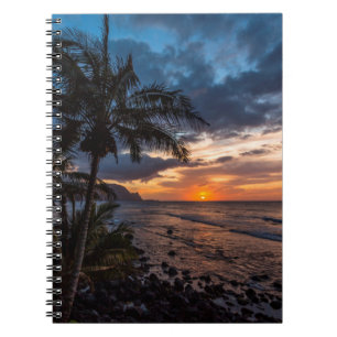 A beautiful sunset notebook