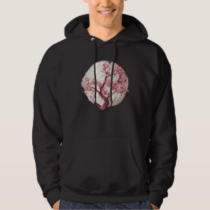 A Beautiful Symbol of Renewal Cherry Blossom Geome Hoodie