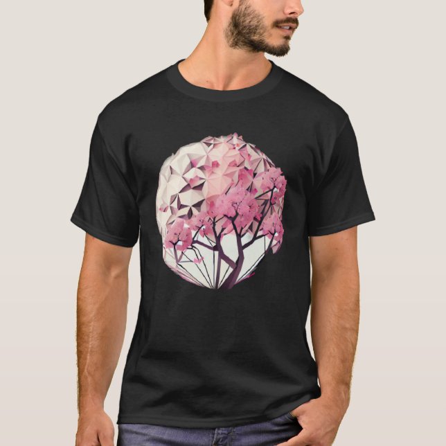 A Beautiful Symbol of Renewal Cherry Blossom Tree  T-Shirt (Front)