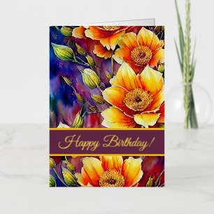 A Beautiful Symphony of Nature Foil Greeting Card