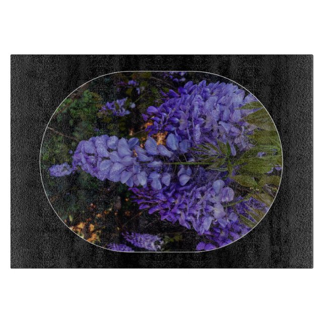 a beautiful touch of nature  cutting board (Front)