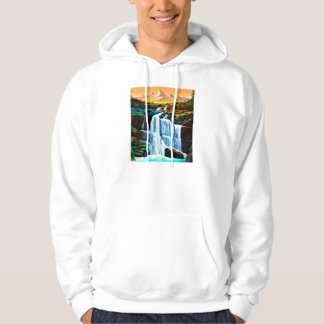 A beautiful waterfall hoodie