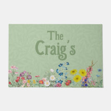 A beautiful wildflower garden personalised