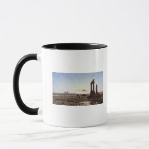 A Bedouin Encampment by a Ruined Temple Mug