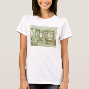 A Bedroom interior in Henri II style (colour litho T-Shirt
