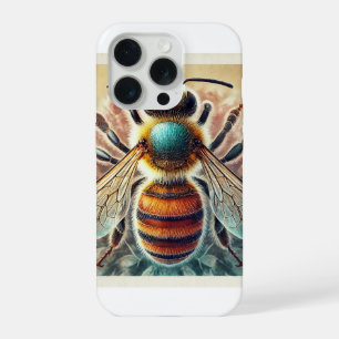 A Bee from the Family Apidae 190724IREF235 - Water iPhone 15 Pro Case