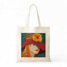 A Bee in Her Bonnet Tote Bag