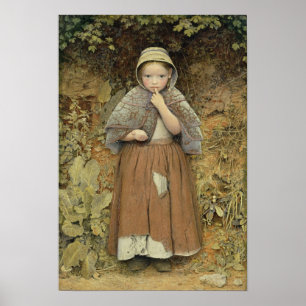 A Beggar on the Path, 1856 Poster