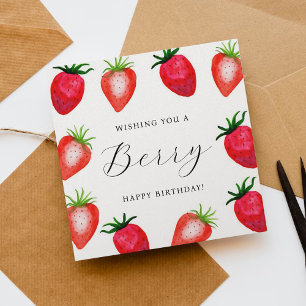 A Berry Happy Birthday Card