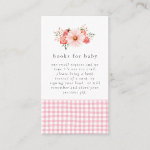A Berry Sweet Baby Baby Shower Enclosure Card