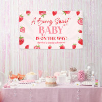 A Berry Sweet Baby Strawberry Baby Shower