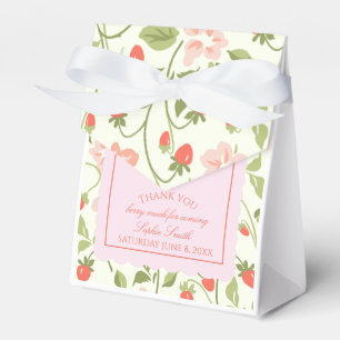 A berry sweet girl is on the way Baby Shower Favour Box