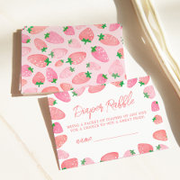 A Berry Sweet Strawberry Baby Shower