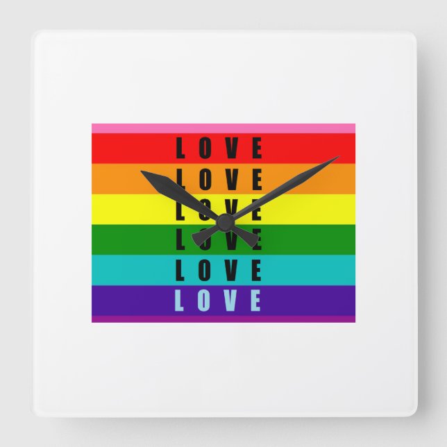 A Big Beautiful & Colourful Wall Clock (Front)