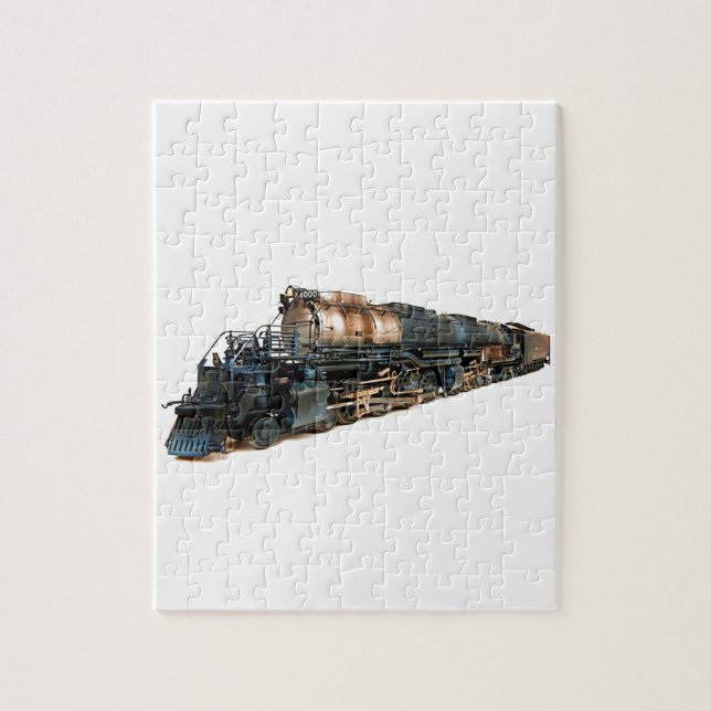 A Big Boy Steam Locomotive Jigsaw Puzzle (Vertical)